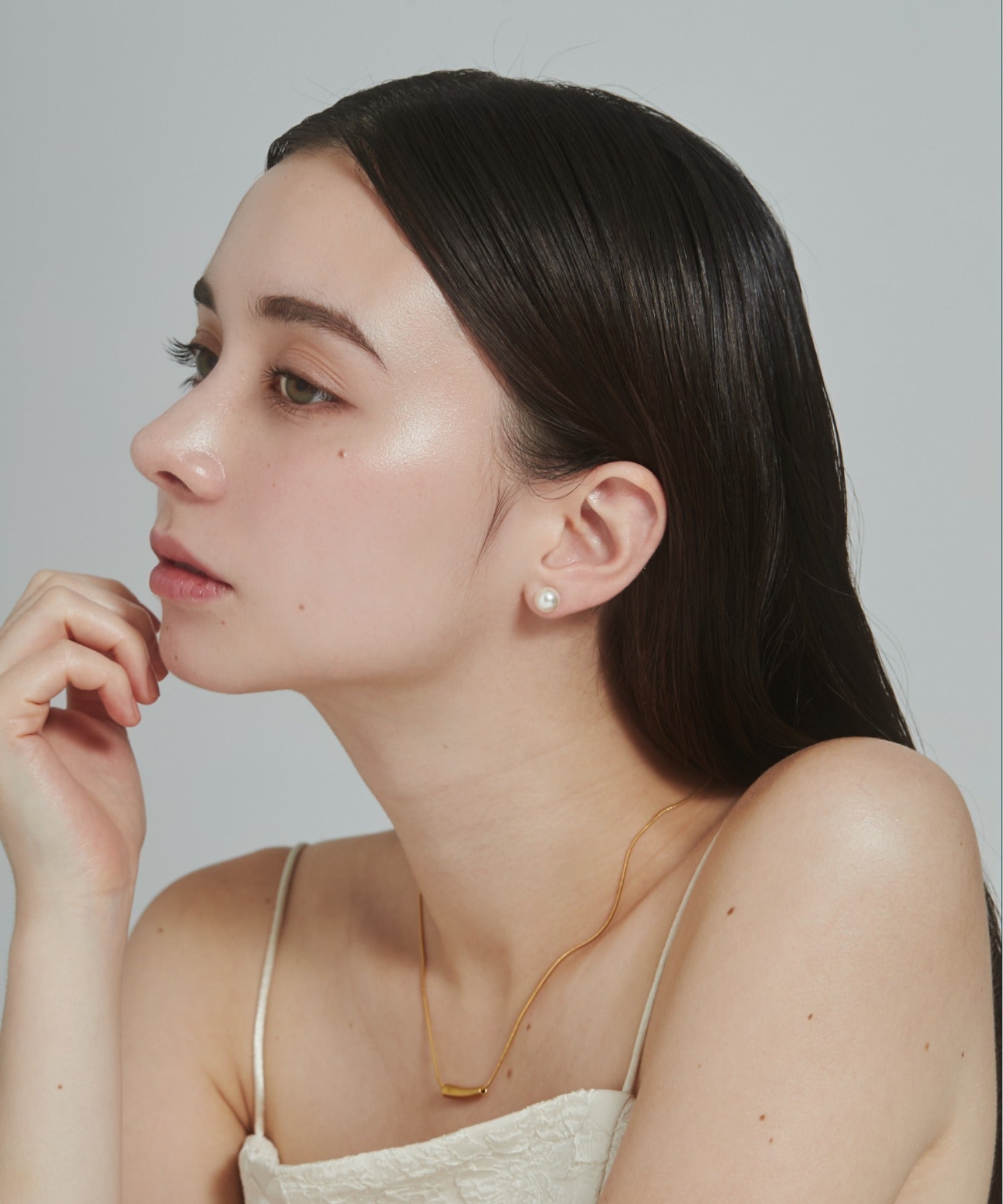 ciite' シーテ ピアス（両耳用） 【8mm】 選べるパールピアス （コットンパール / アクリルパール） (両耳用)