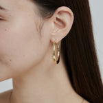 ciite' シーテ ピアス（両耳用） リングフープピアス (両耳用)