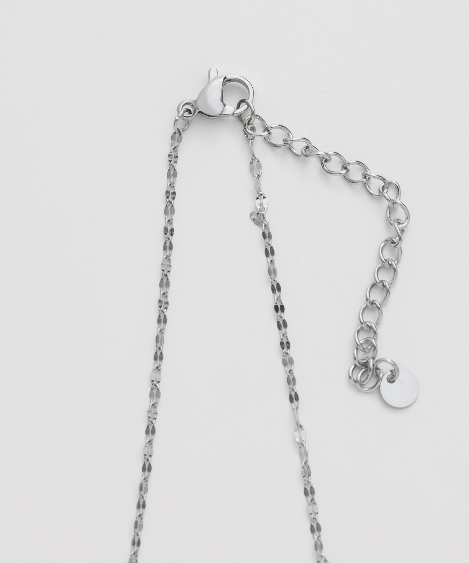 ciite' シーテ ネックレス 【 金属アレルギー対応 】 ビジューチェーンネックレス サージカルステンレス