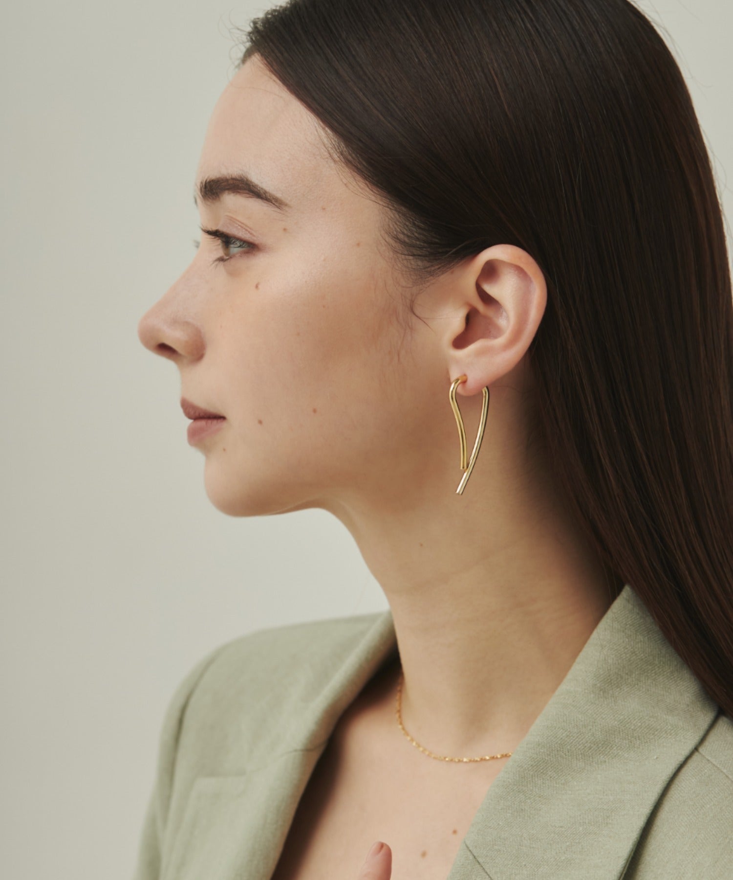 ciite' シーテ ピアス（両耳用） ニュアンスキャッチピアス (両耳用)