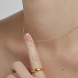 ciite' シーテ ネックレス glitter chain necklace / グリッターチェーンネックレス