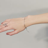 ciite' シーテ ブレスレット simple snake bracelet / シンプルスネークチェーンブレスレット シルバー FREE