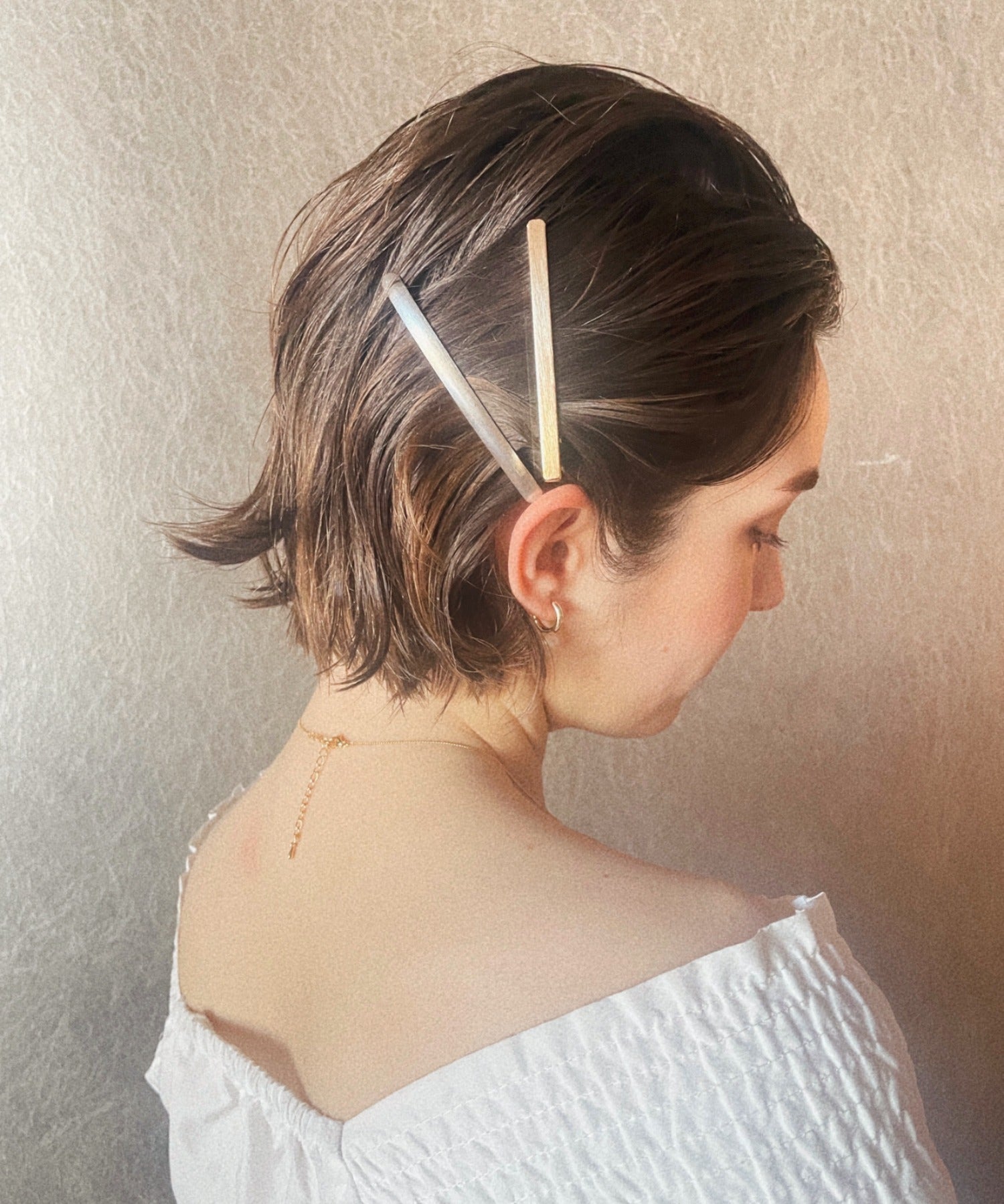 ciite' シーテ ヘアアクセサリー ストレートヘアクリップ