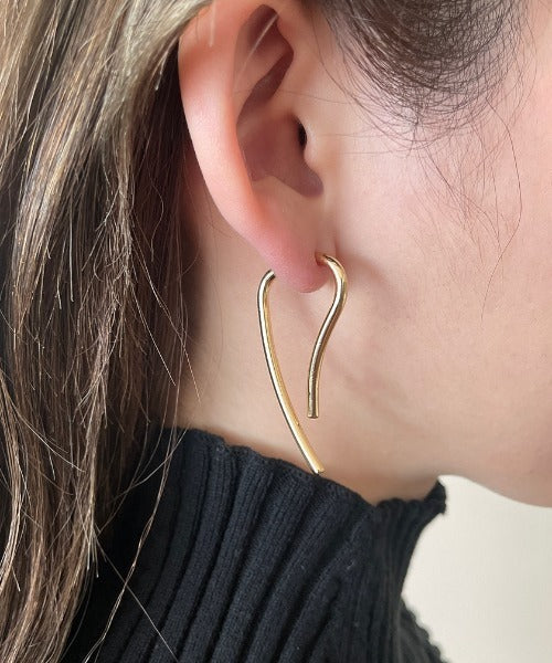 ciite' シーテ ピアス（両耳用） ニュアンスキャッチピアス (両耳用)