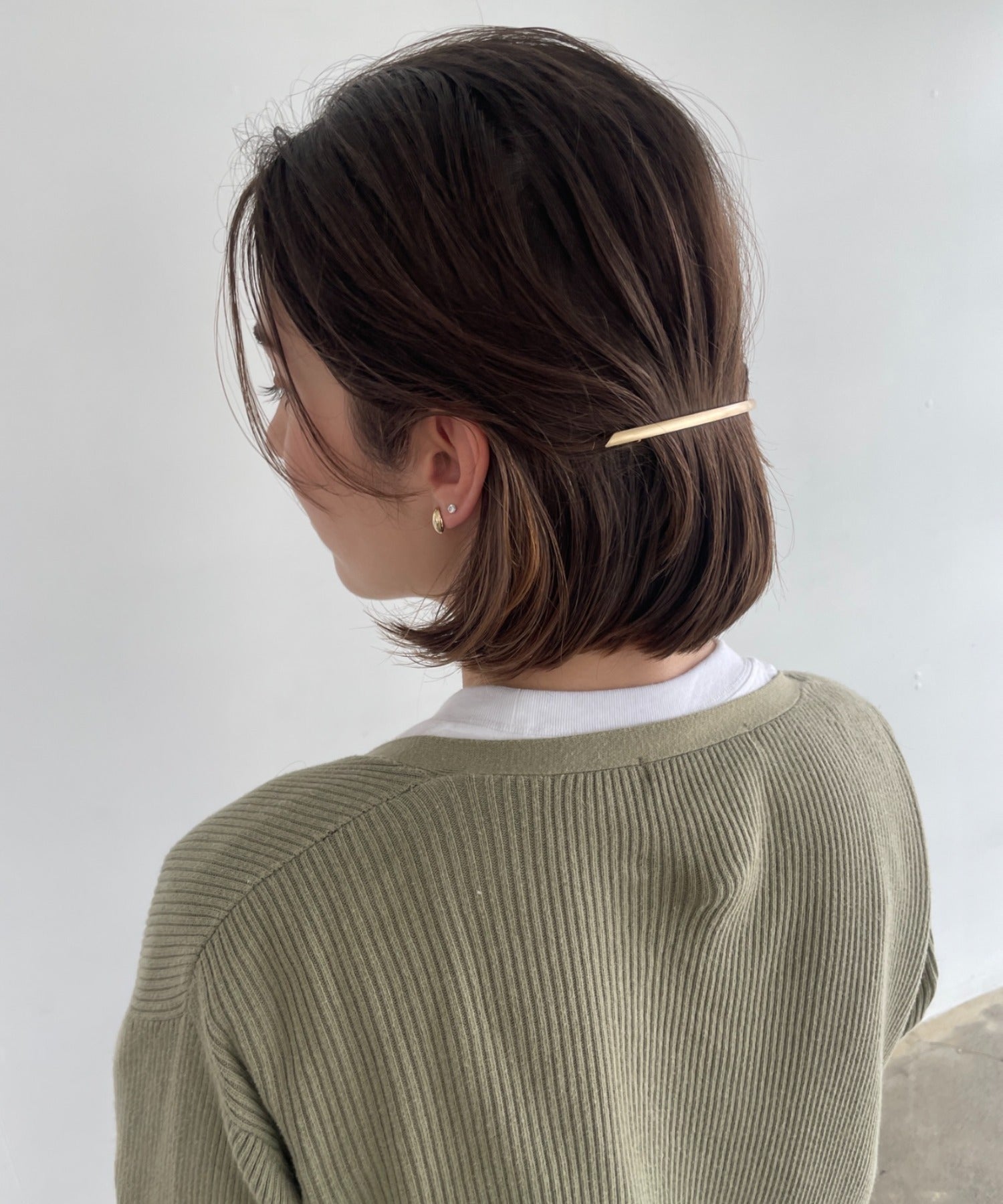 ciite' シーテ ヘアアクセサリー メタルロング シンプリーバレッタ