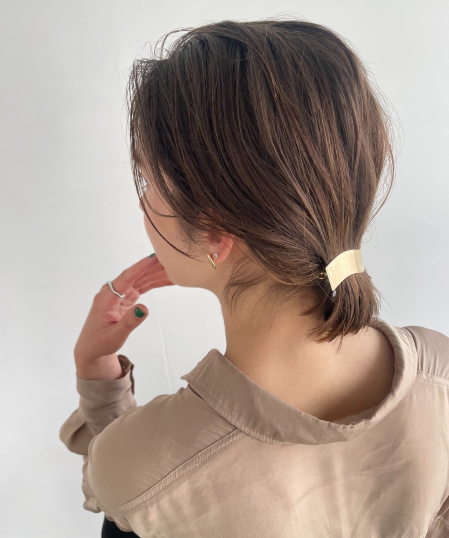 ciite' シーテ ヘアアクセサリー ウェーブヘアバレッタ