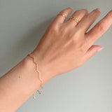 ciite' シーテ ブレスレット simple wave bracelet / シンプル ウェーブ ブレスレット