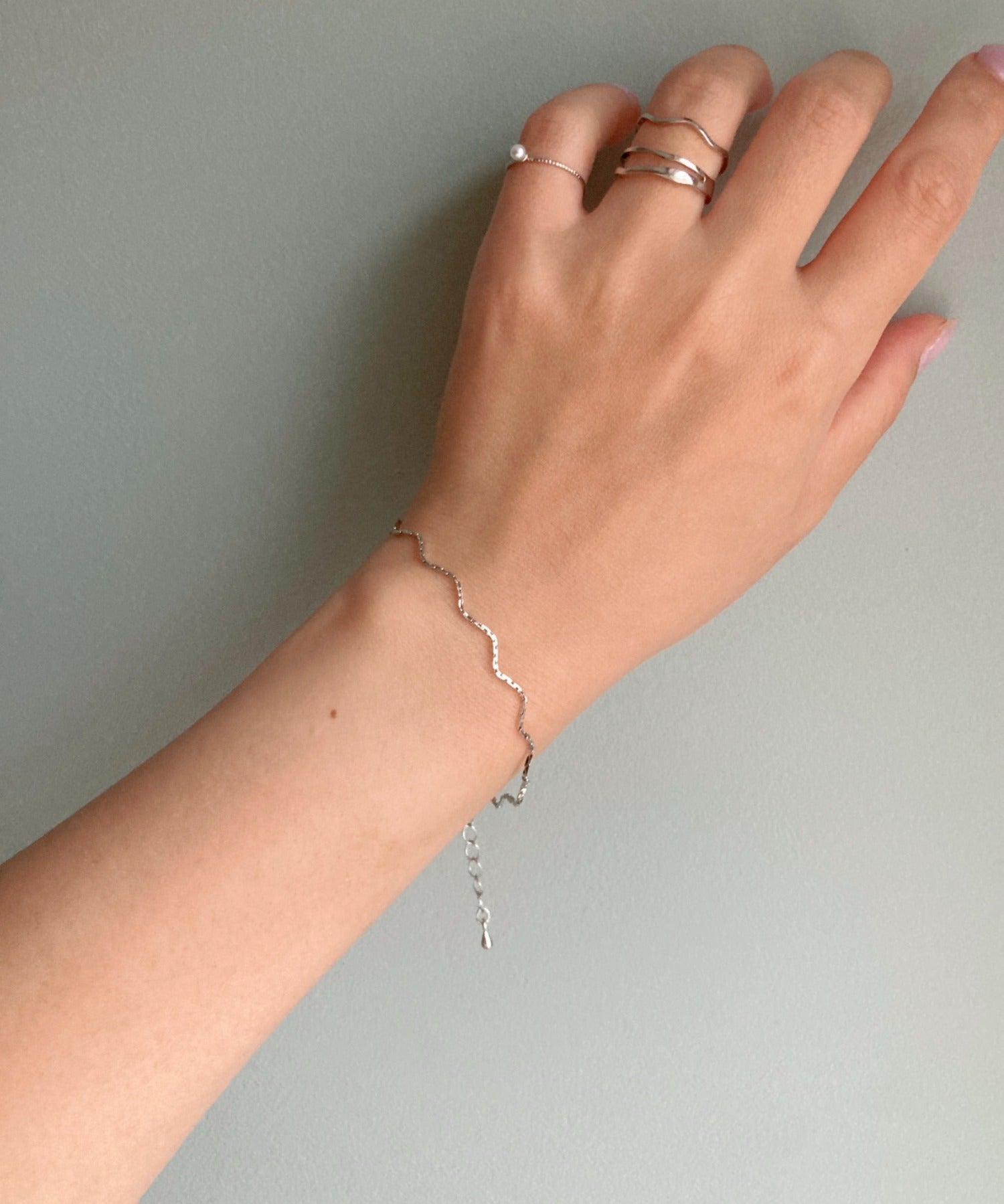 ciite' シーテ ブレスレット simple wave bracelet / シンプル ウェーブ ブレスレット