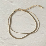 ciite' シーテ ブレスレット layered narrow bracelet / レイヤード ナロー ブレスレット