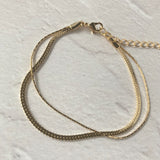 ciite' シーテ ブレスレット layered narrow bracelet / レイヤード ナロー ブレスレット