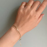 ciite' シーテ ブレスレット layered narrow bracelet / レイヤード ナロー ブレスレット