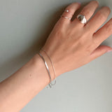 ciite' シーテ ブレスレット layered narrow bracelet / レイヤード ナロー ブレスレット