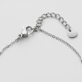 ciite' シーテ ブレスレット 【 金属アレルギー対応 】 シンプルビジューブレスレット サージカルステンレス