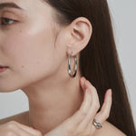 ciite' シーテ ピアス（両耳用） リングフープピアス (両耳用)