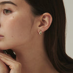 ciite' シーテ ピアス（両耳用） ニュアンスビーンズ ピアス (両耳用)