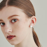 ciite' シーテ ピアス（両耳用） 【 金属アレルギー対応 】 シンプルパールピアス サージカルステンレス 8mm 10mm 12mm (両耳用)