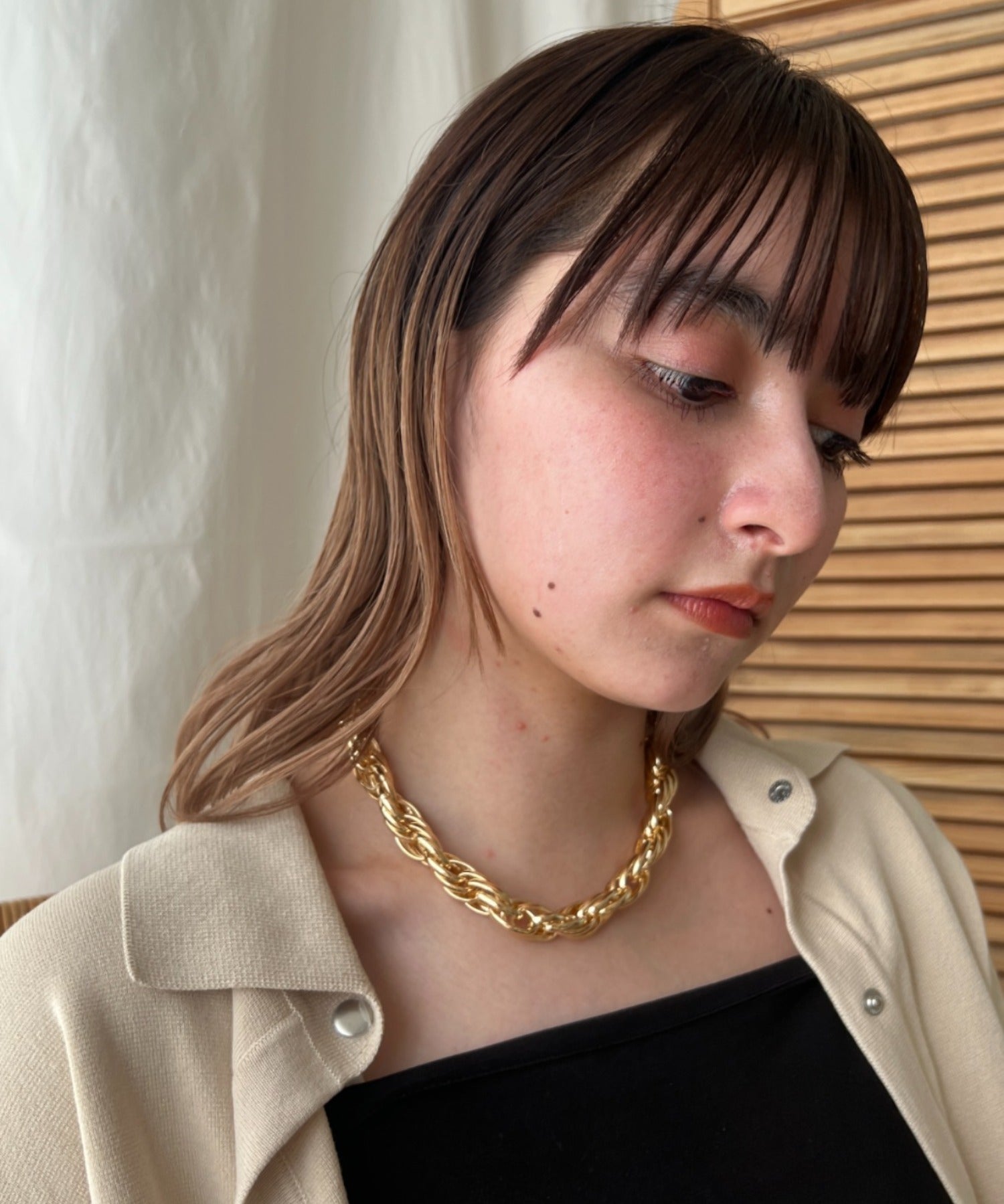ciite' シーテ ネックレス ボリュームチェーンネックレス