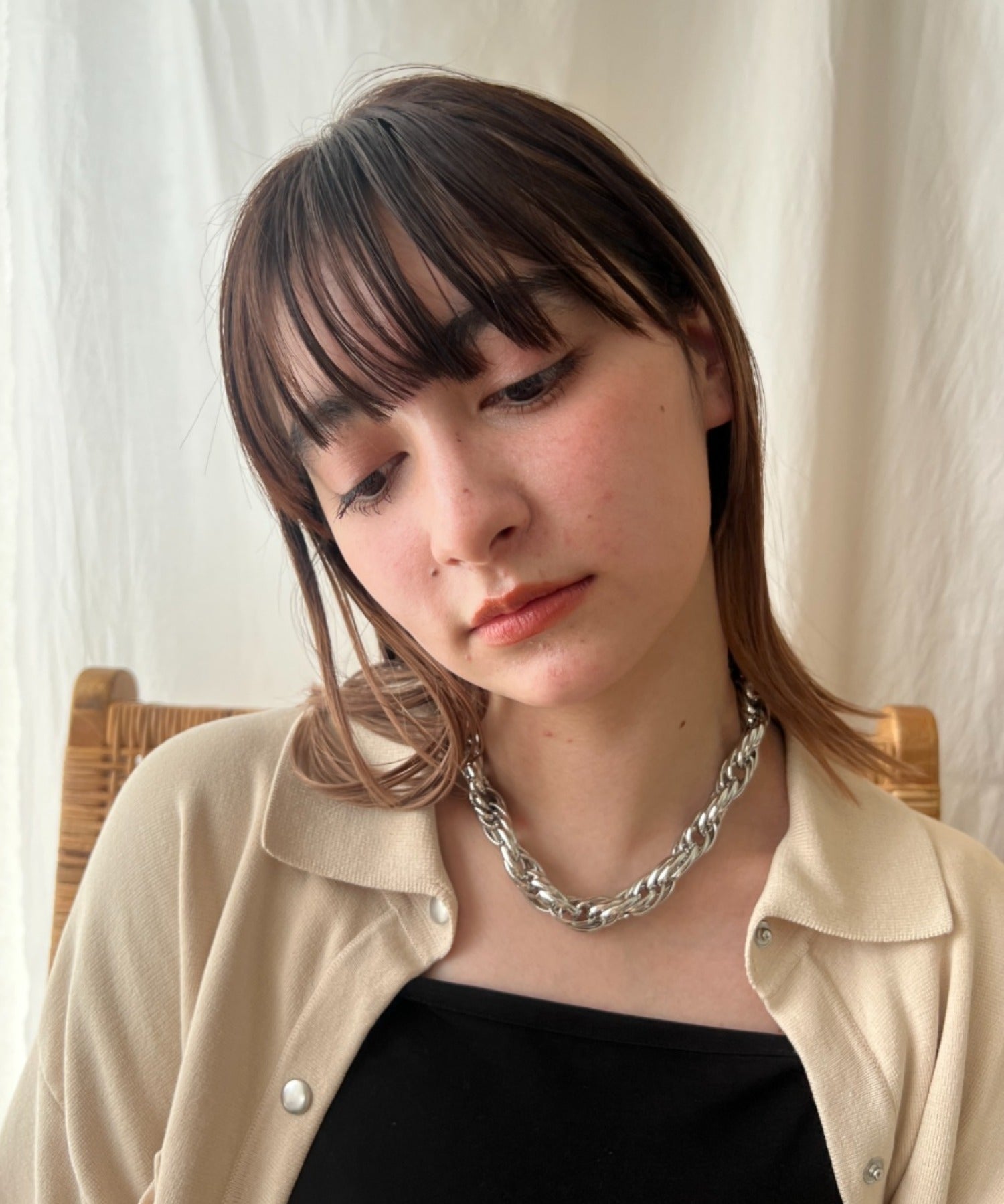 ciite' シーテ ネックレス ボリュームチェーンネックレス