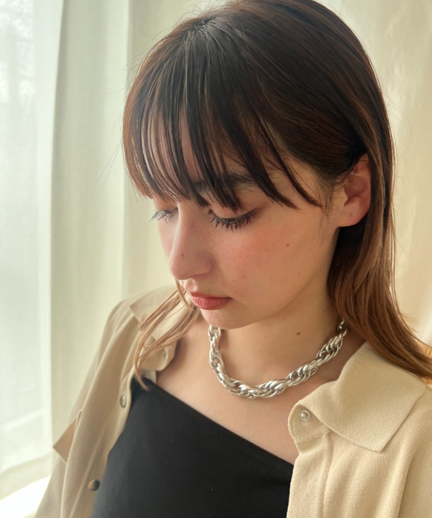 ciite' シーテ ネックレス ボリュームチェーンネックレス