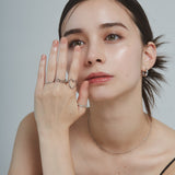 ciite' シーテ リング ハートモチーフ リング4点セット