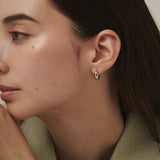 ciite' シーテ ピアス（両耳用） ドロップフープピアス / drop hoop pierce (両耳用)