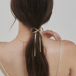 ciite' シーテ ヘアアクセサリー メタルリボンポニー