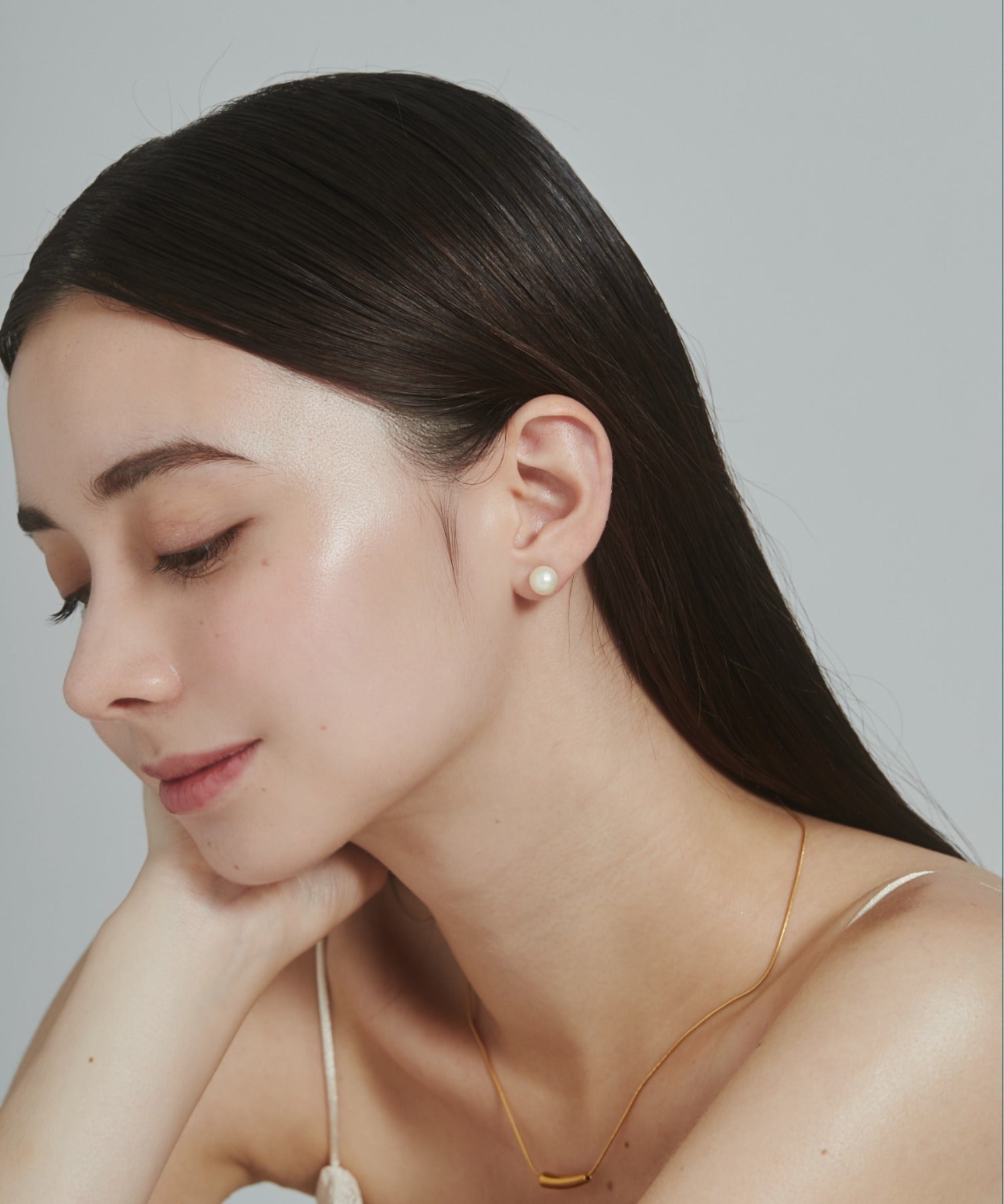 ciite' シーテ ピアス（両耳用） 【8mm】 選べるパールピアス （コットンパール / アクリルパール） (両耳用)