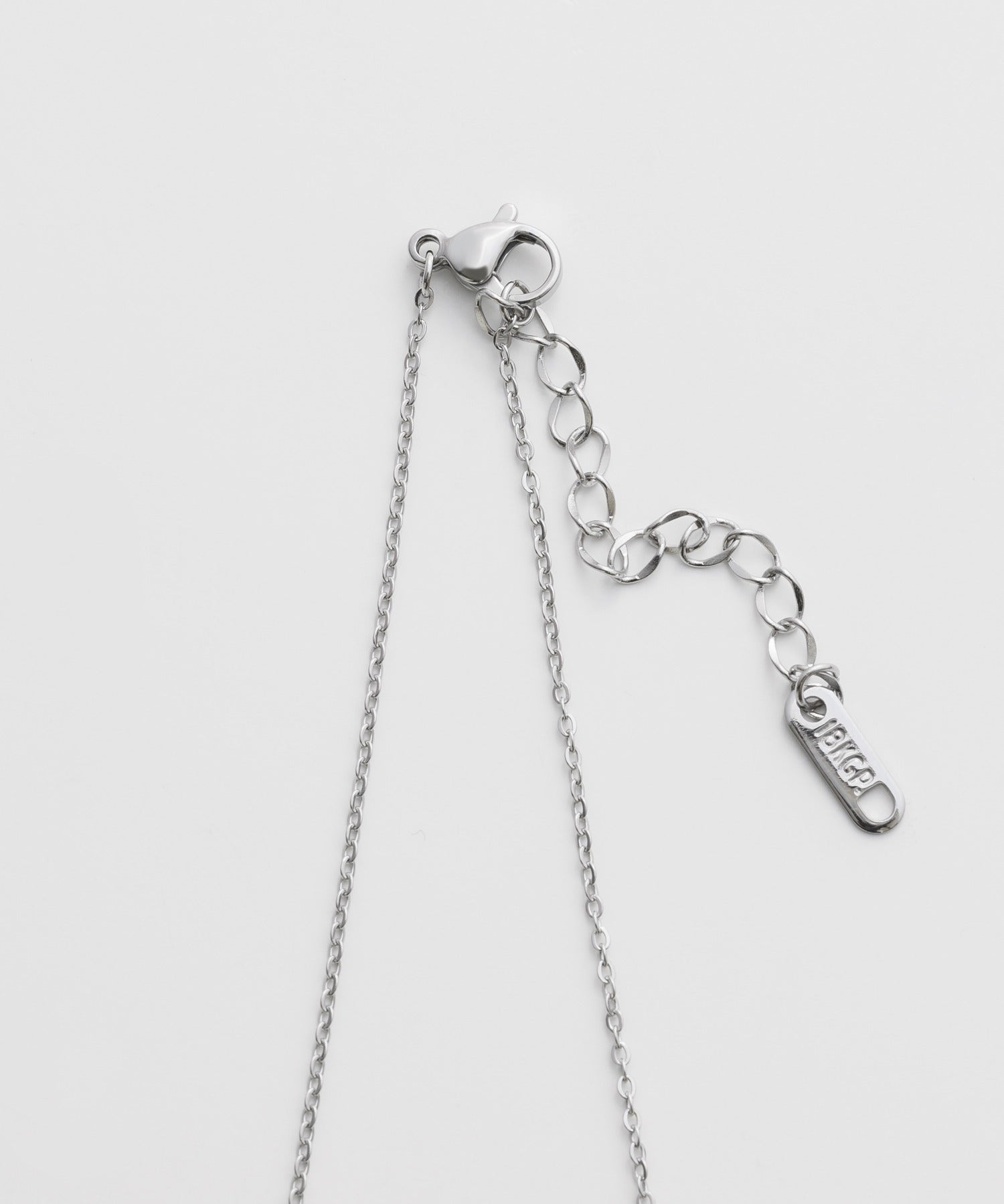 ciite' シーテ ネックレス 【 金属アレルギー対応 】 プレートビジューネックレス サージカルステンレス