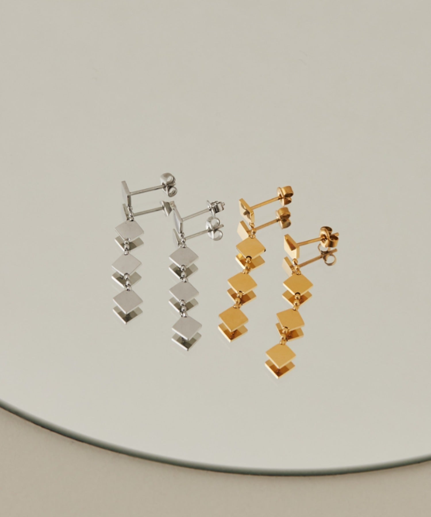 ciite' シーテ ピアス（両耳用） 【 金属アレルギー対応 】 ランバスピアス サージカルステンレス (両耳用)