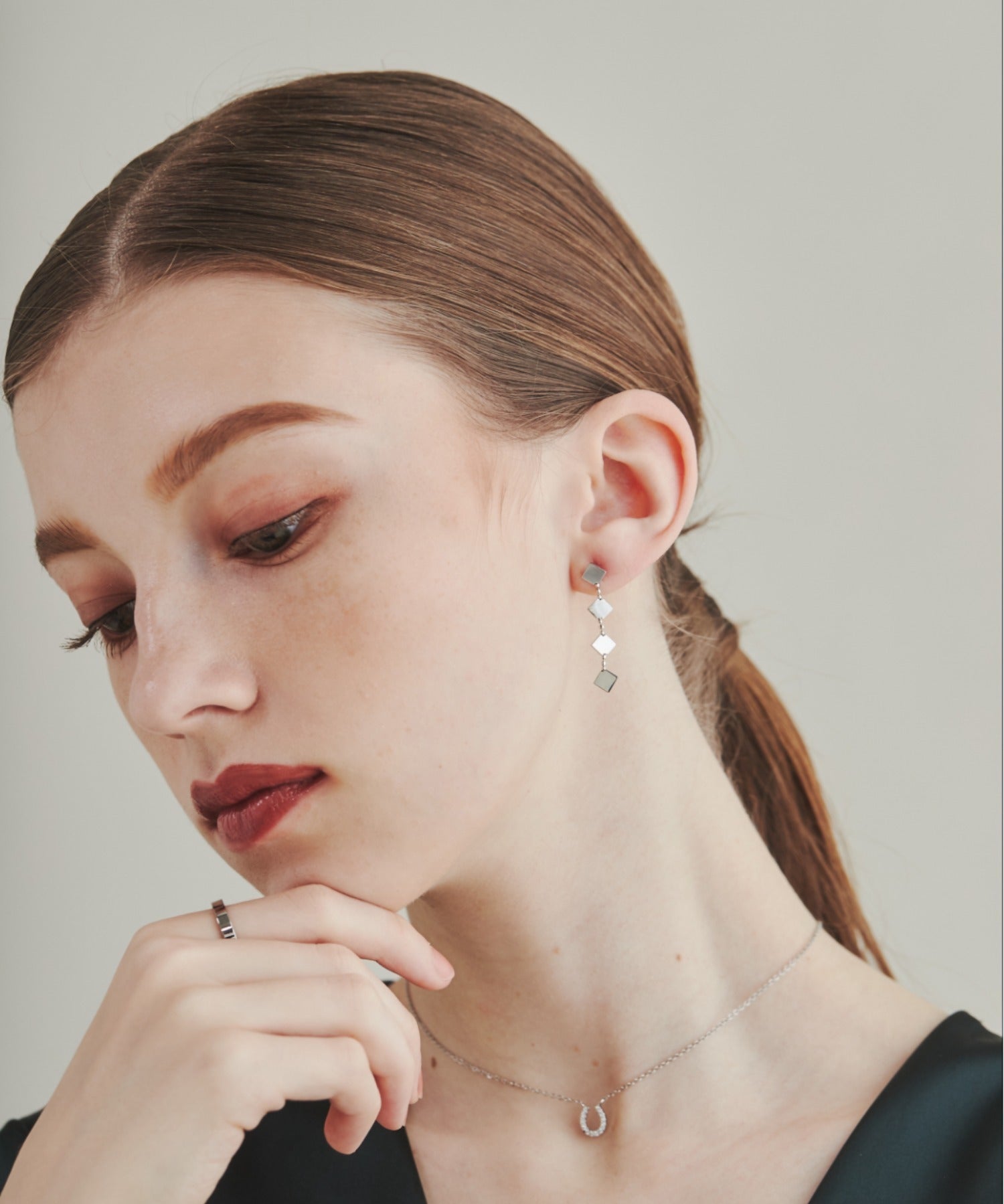 ciite' シーテ ピアス（両耳用） 【 金属アレルギー対応 】 ランバスピアス サージカルステンレス (両耳用)