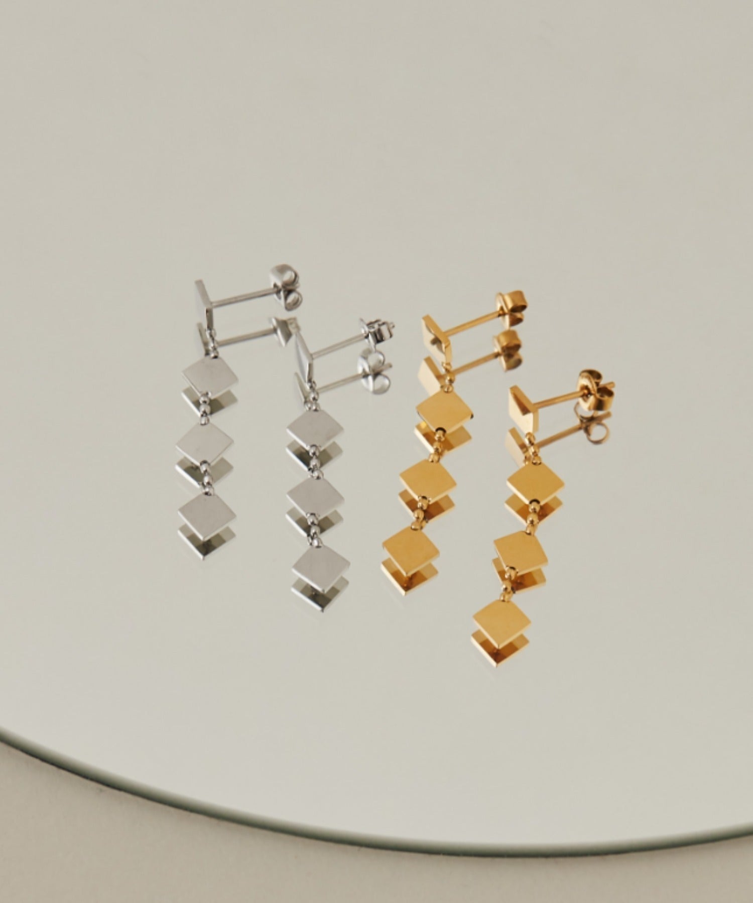 ciite' シーテ ピアス（両耳用） 【 金属アレルギー対応 】 ランバスピアス サージカルステンレス (両耳用)