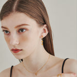 ciite' シーテ ピアス（両耳用） 【 金属アレルギー対応 】 ランバスピアス サージカルステンレス (両耳用)