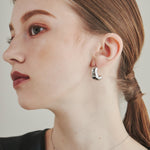 ciite' シーテ ピアス（両耳用） 【 金属アレルギー対応 】 ぷっくりピアス サージカルステンレス (両耳用)