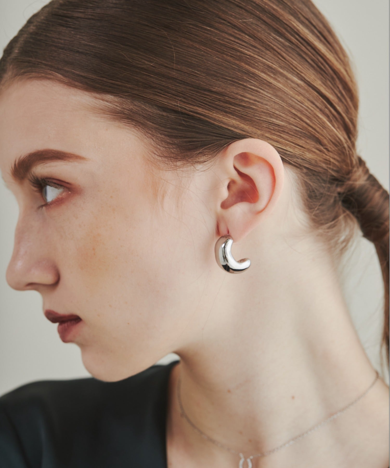 ciite' シーテ ピアス（両耳用） 【 金属アレルギー対応 】 ぷっくりピアス サージカルステンレス (両耳用)