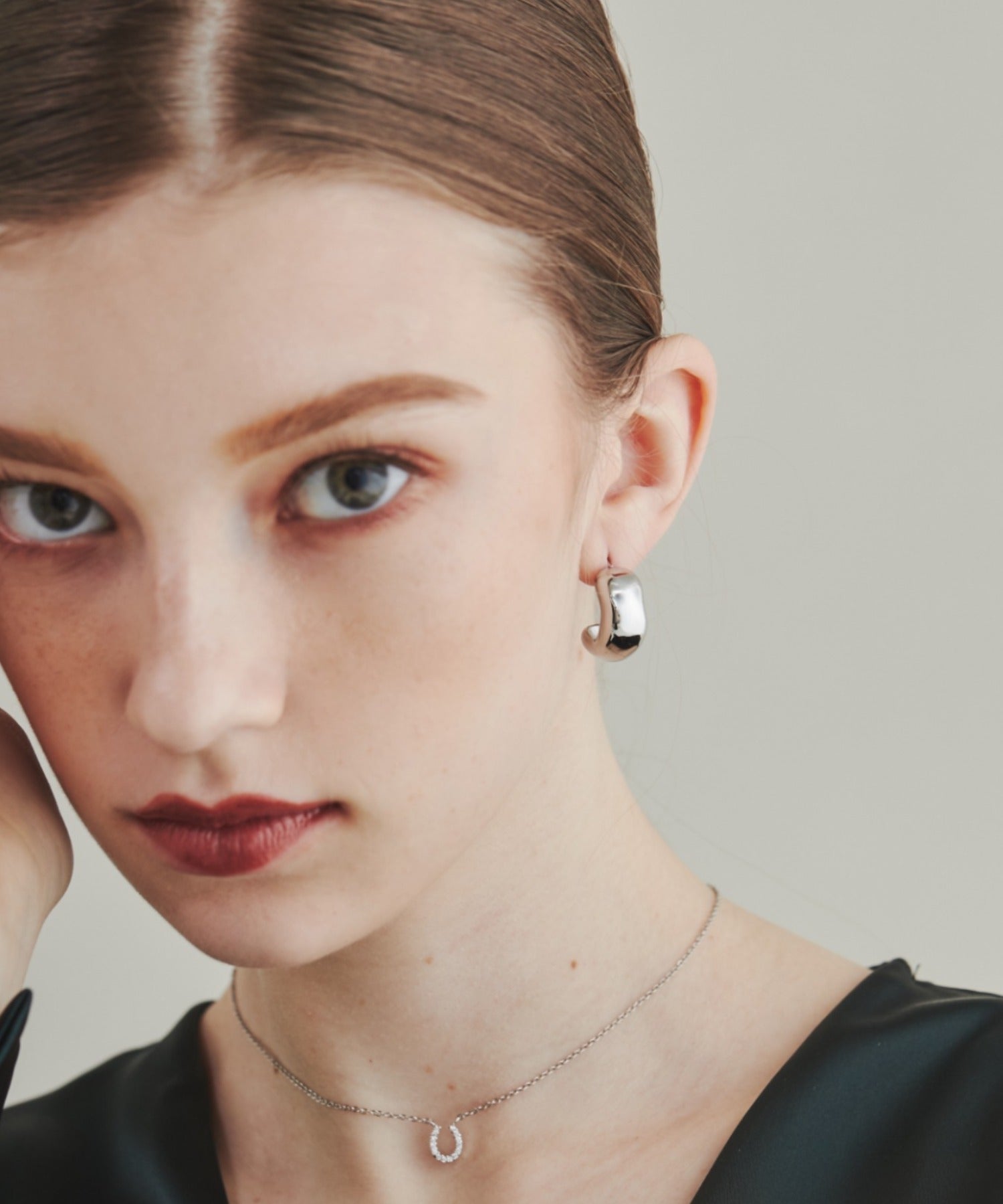 ciite' シーテ ピアス（両耳用） 【 金属アレルギー対応 】 ぷっくりピアス サージカルステンレス (両耳用)