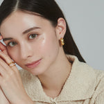 ciite' シーテ ピアス（両耳用） 【 金属アレルギー対応 】 ぷっくりピアス サージカルステンレス (両耳用)