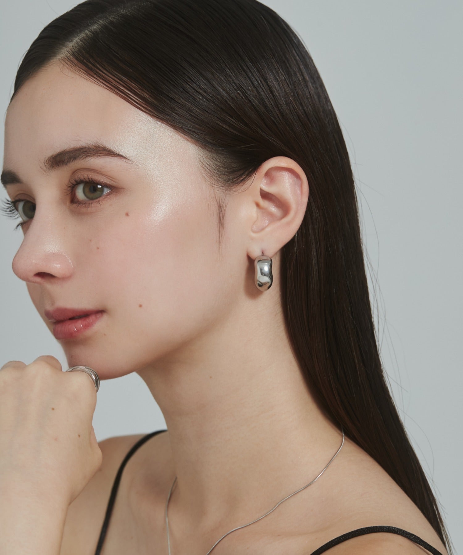 ciite' シーテ ピアス（両耳用） 【 金属アレルギー対応 】 ぷっくりピアス サージカルステンレス (両耳用)