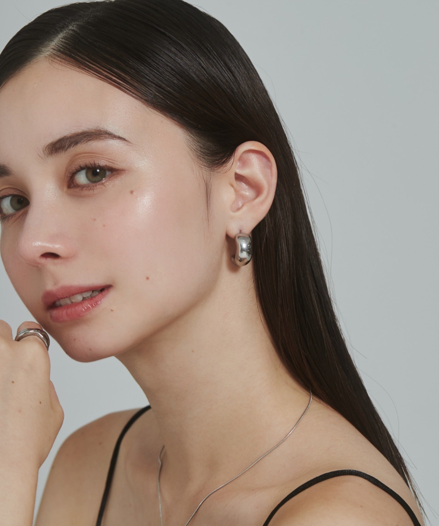 ciite' シーテ ピアス（両耳用） 【 金属アレルギー対応 】 ぷっくりピアス サージカルステンレス (両耳用)