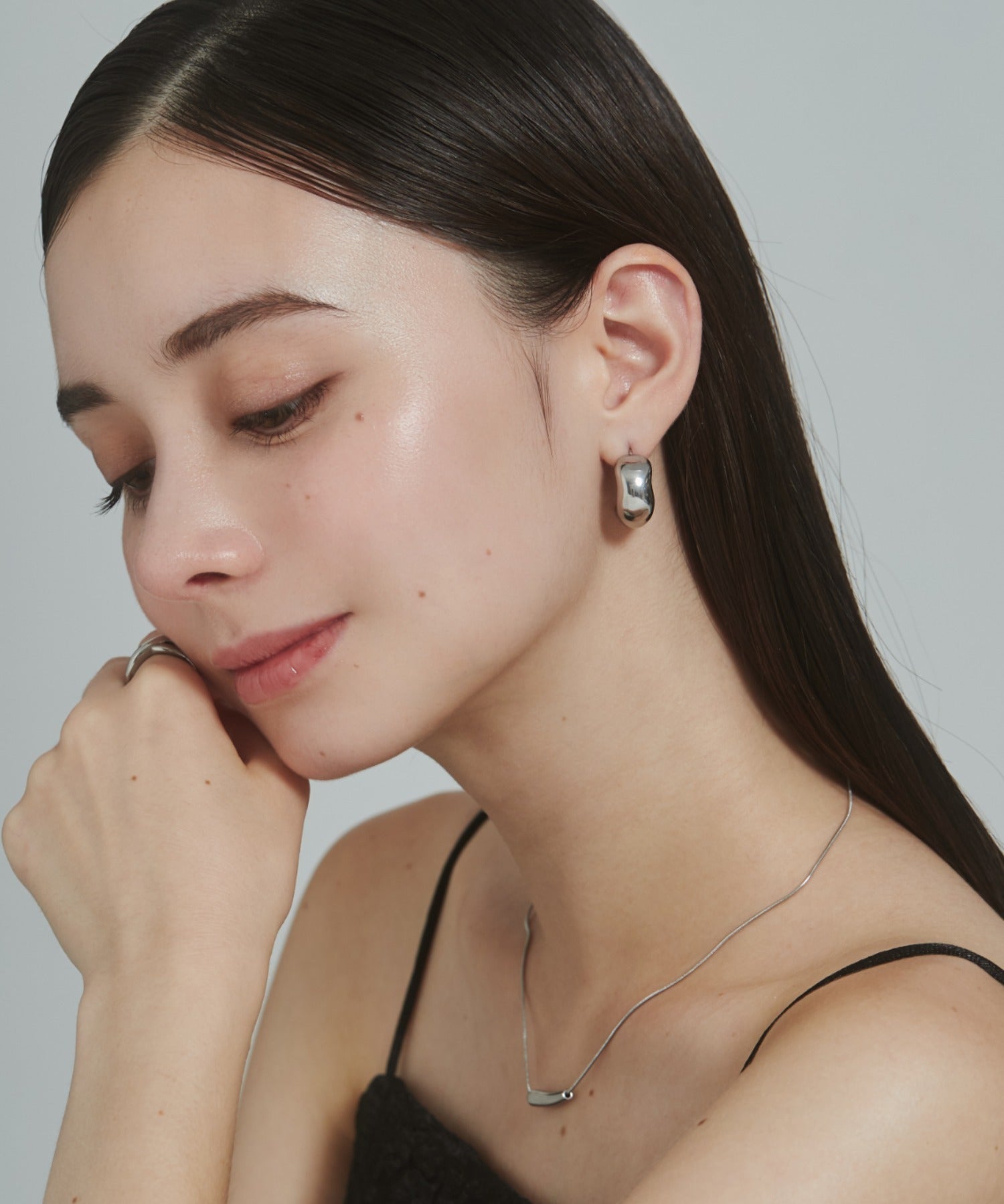 ciite' シーテ ピアス（両耳用） 【 金属アレルギー対応 】 ぷっくりピアス サージカルステンレス (両耳用)