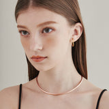 ciite' シーテ ネックレス ラウンドフォルムチョーカー / ネックレス / ネックカフ ピンクゴールド FREE