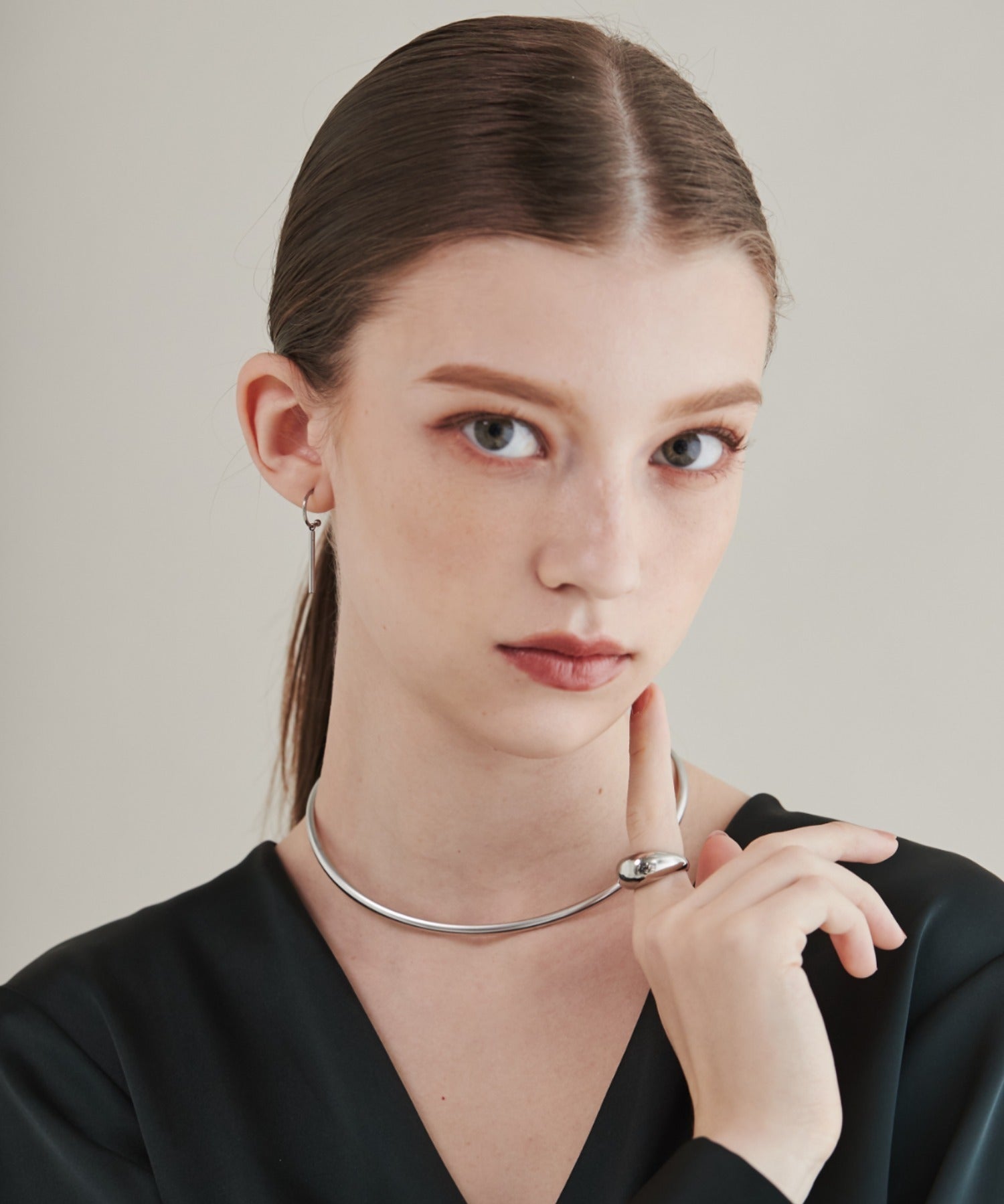 ciite' シーテ ネックレス ラウンドフォルムチョーカー / ネックレス / ネックカフ