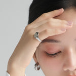 ciite' シーテ リング 【 金属アレルギー対応 】 モチーフリング サージカルステンレス シルバー