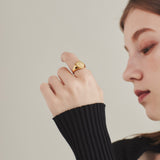 ciite' シーテ リング 【 金属アレルギー対応 】 モチーフリング サージカルステンレス