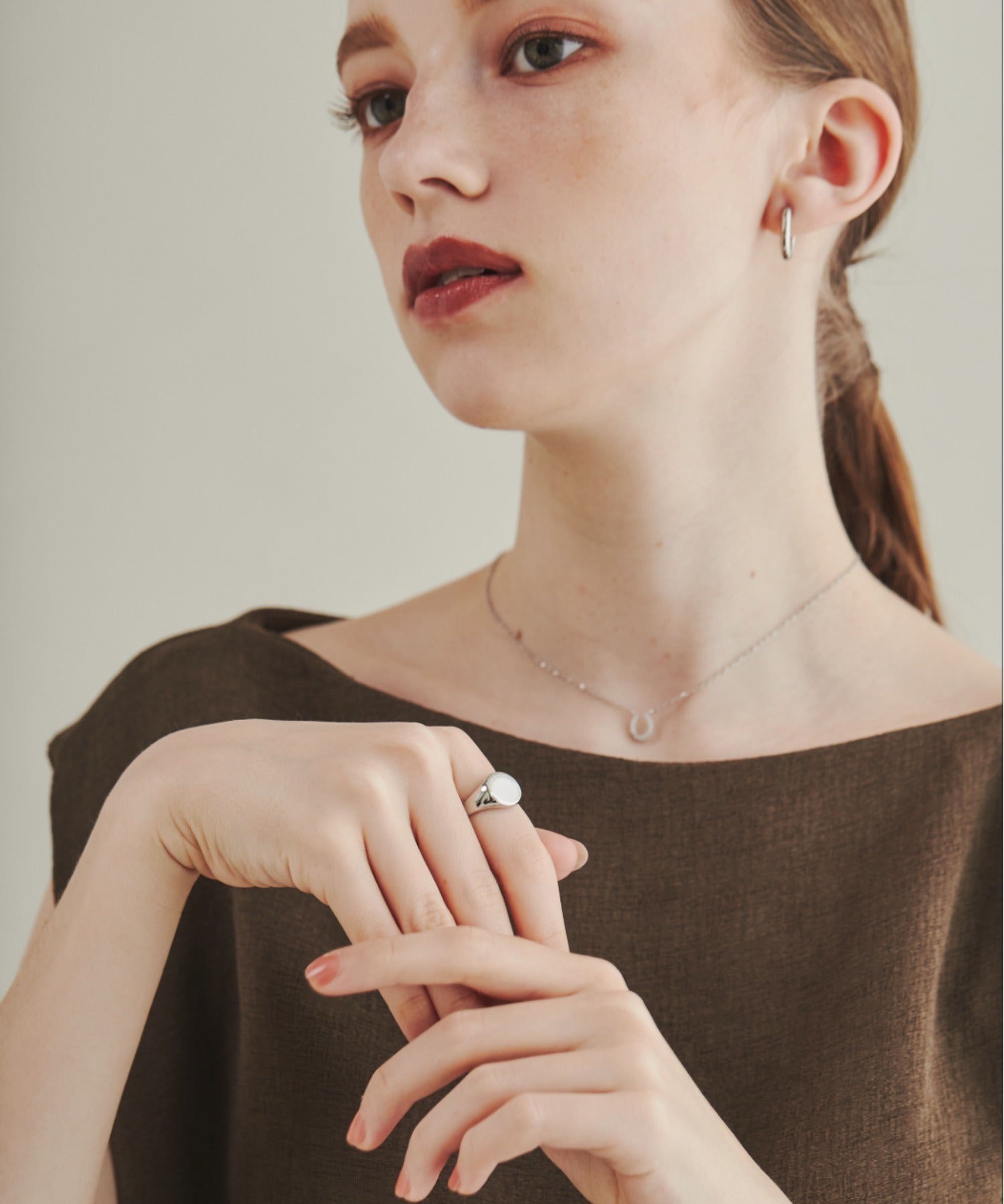 ciite' シーテ リング 【 金属アレルギー対応 】 モチーフリング サージカルステンレス