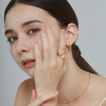 ciite' シーテ リング 【 金属アレルギー対応 】 モチーフリング サージカルステンレス