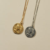 ciite' シーテ ネックレス 【 金属アレルギー対応 】 モチーフコインネックレス サージカルステンレス