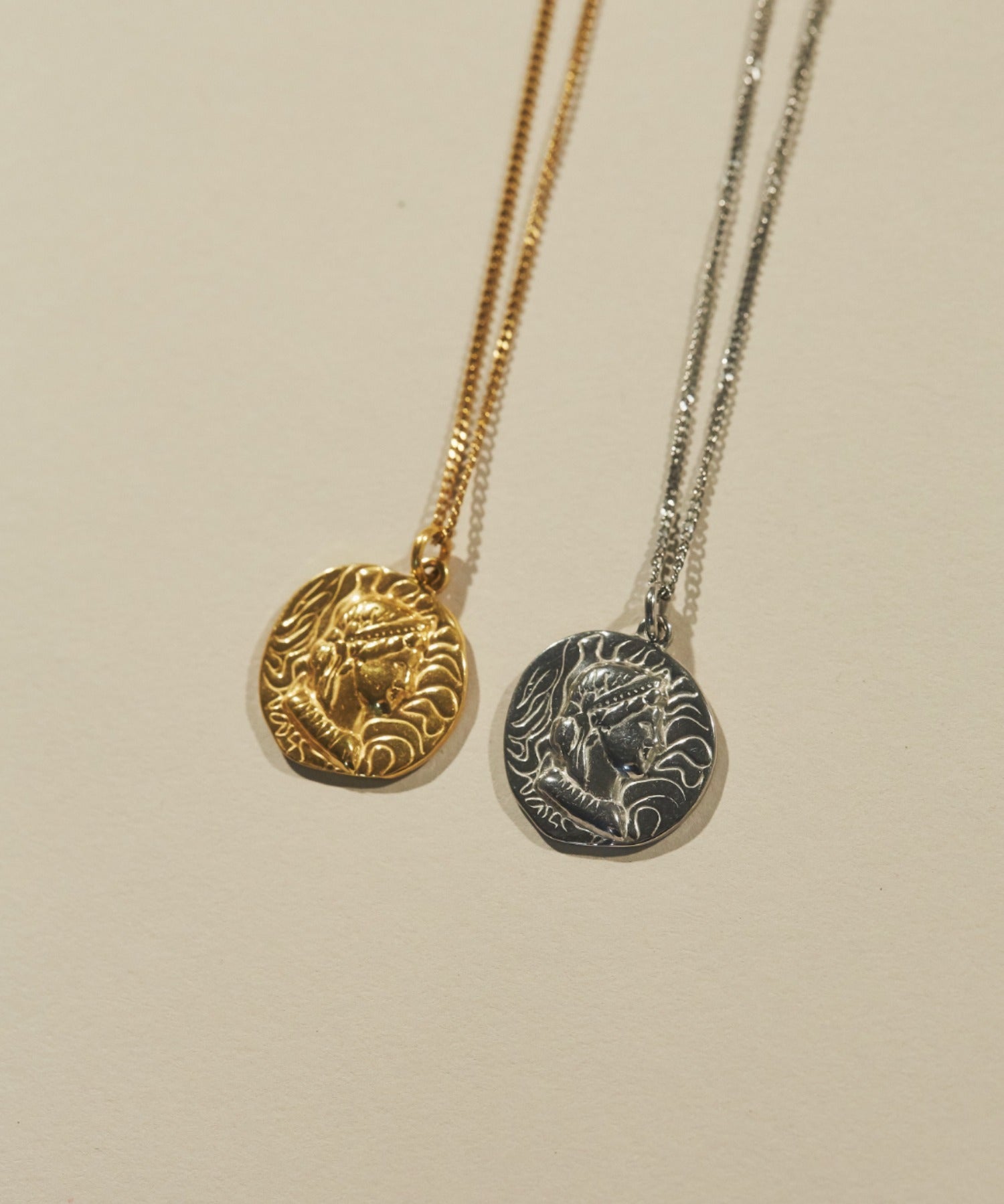 ciite' シーテ ネックレス 【 金属アレルギー対応 】 モチーフコインネックレス サージカルステンレス