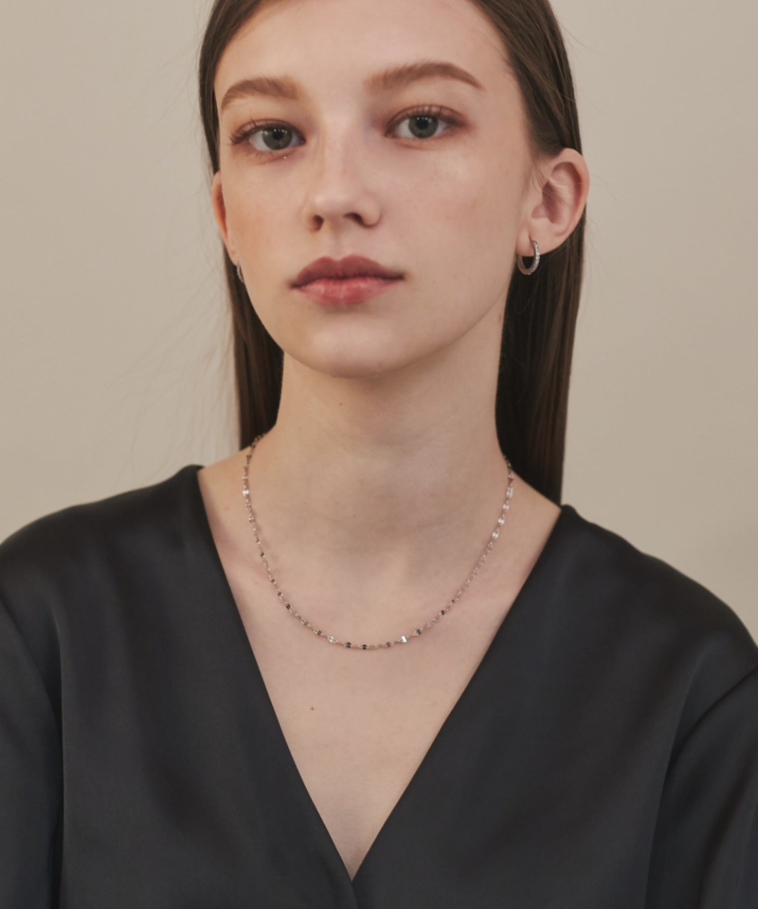 ciite' シーテ ネックレス 【 金属アレルギー対応 】 チェーン & パドロックネックレス 2セット