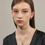 ciite' シーテ ネックレス 【 金属アレルギー対応 】 チェーン & パドロックネックレス 2セット