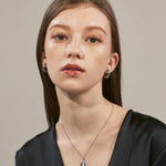 ciite' シーテ ネックレス 【 金属アレルギー対応 】 チェーン & パドロックネックレス 2セット